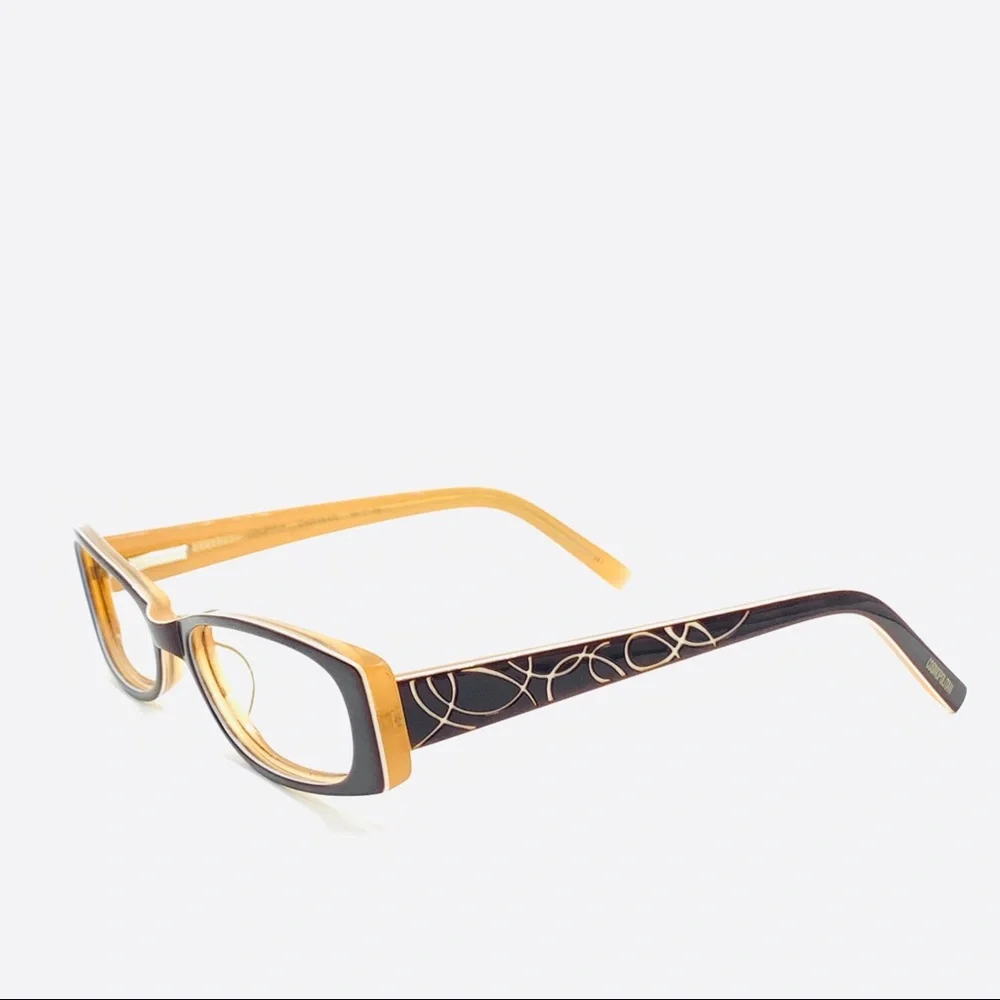 Cosmopolitan Brown Oval Sunglasses Frames